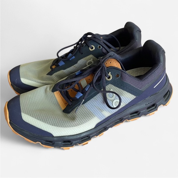 On Cloud Cloudvista Trail Running Sneakers in Midnight Copper Size 7 - Picture 1 of 6
